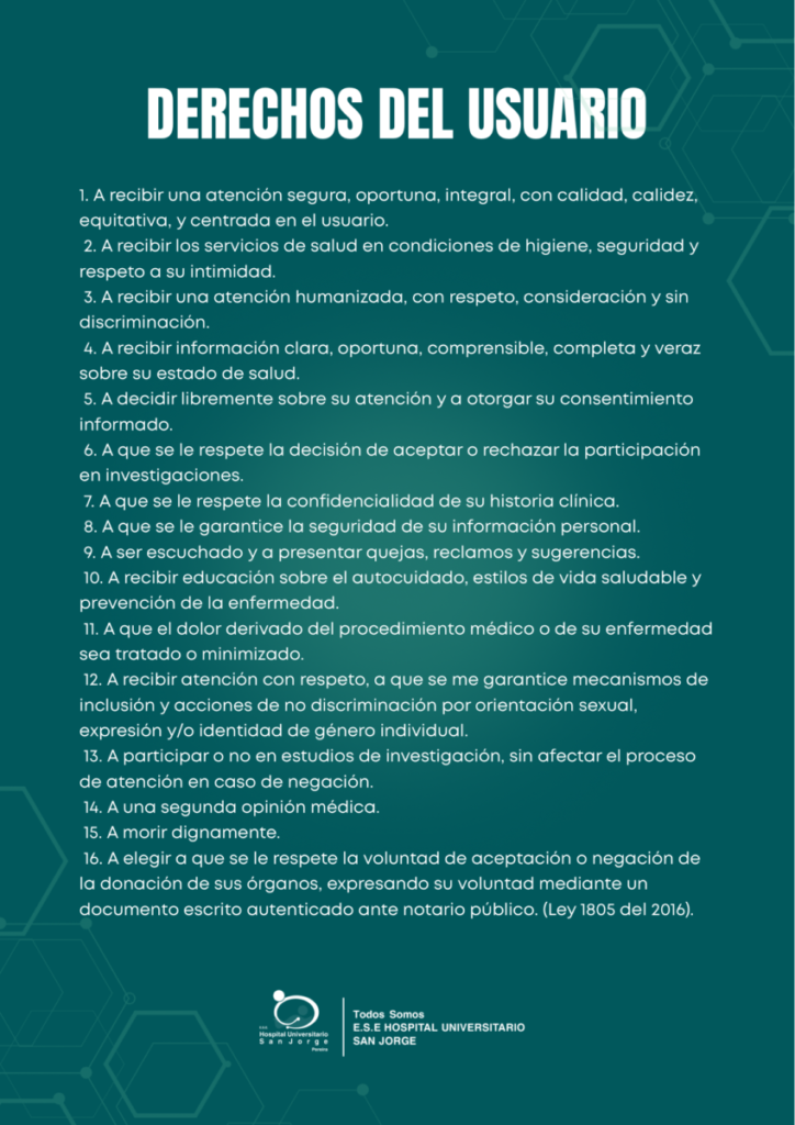 Imágenes derechos y deberes del paciente
