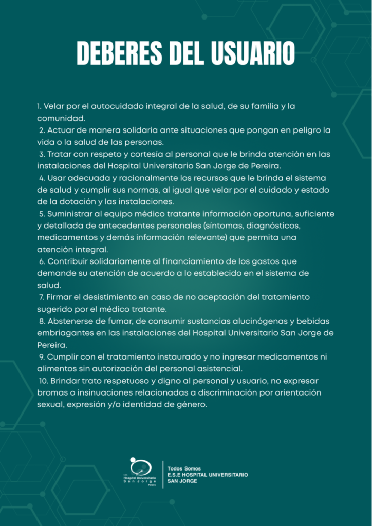 Imágenes derechos y deberes del paciente