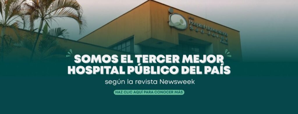 Somos el tercer mejor hospital publico de Colombia